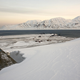 La bóveda de semillas de Svalbard, vista desde la montaña en la que se ubica.